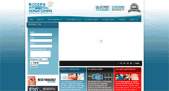 Desktop Screenshot of modernac.com